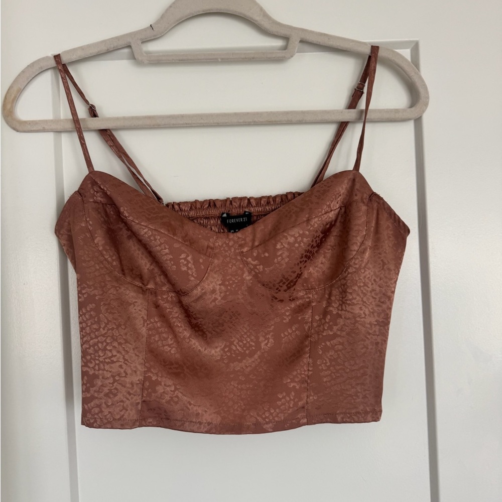 Forever 21 Brown Camisole Top